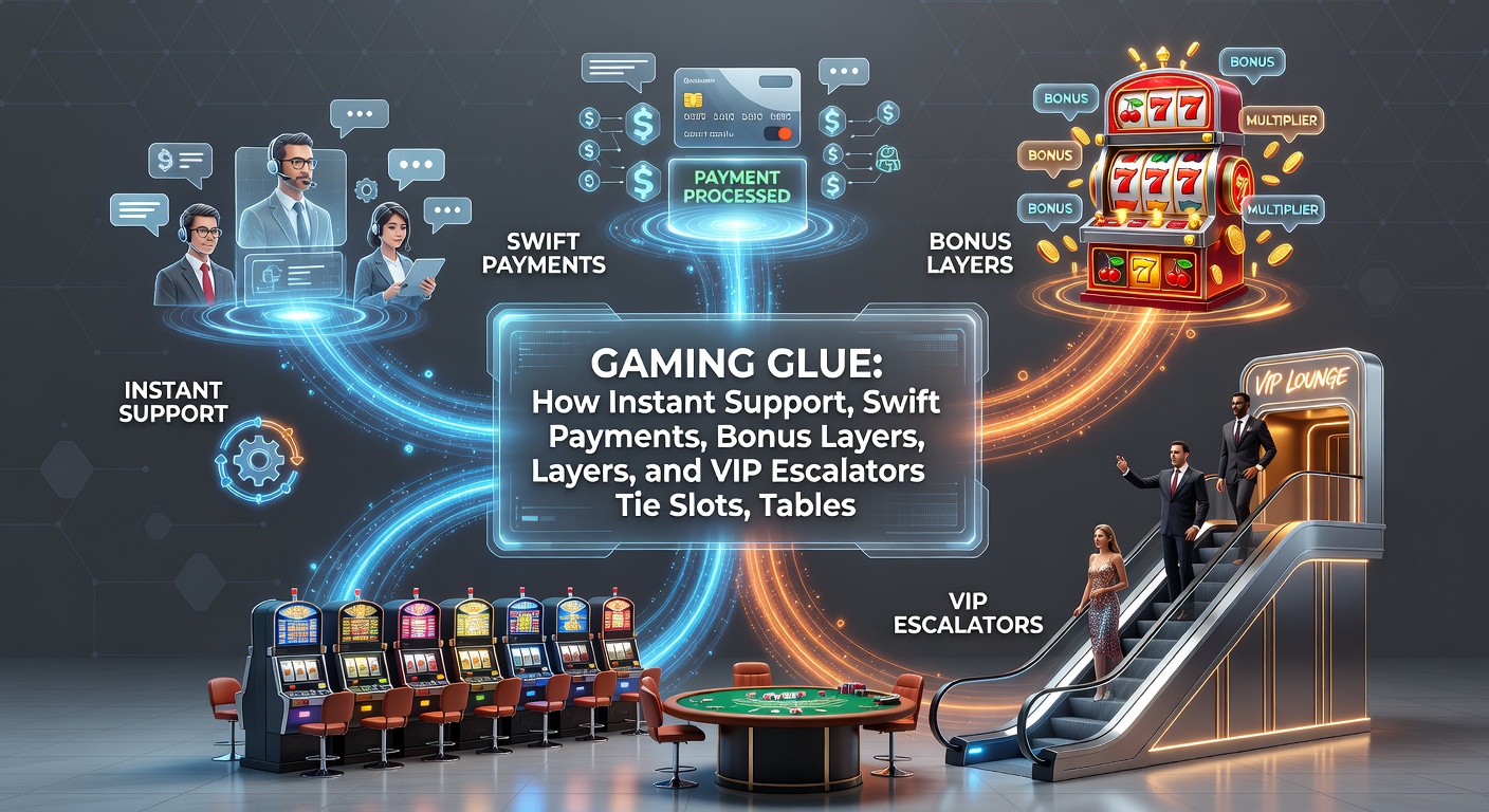 Dynamic illustration of cash flow in mobile gaming, showing lightning-fast payment icons connecting slot wins, table chips, live bets, and sports payouts on a smartphone