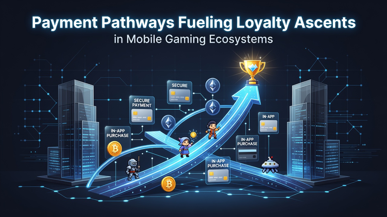 Mobile gaming interface showing seamless payment options and loyalty reward tiers integrated into slot and table game sessions